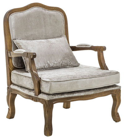 Poltrona King Imbuia e Cinza Brilhante + Cores