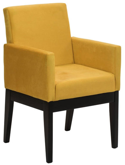 Poltrona Roma - Tabaco e Amarelo + Cores