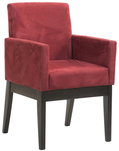 Poltrona Roma - Tabaco e Vermelho + Cores