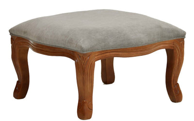 Puff Entalhado Mel e Cinza + Cores