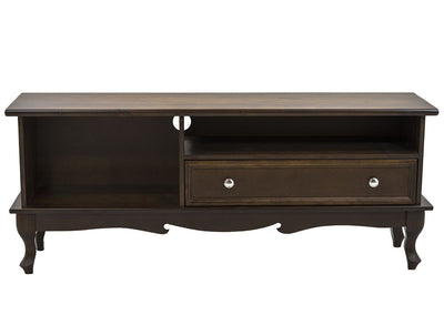 Rack Luis XV 1 Gaveta Capuccino + Cores