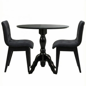 Sala de Jantar Compacta America/10 Pontos 2 Lugares Facto Preto + Cores