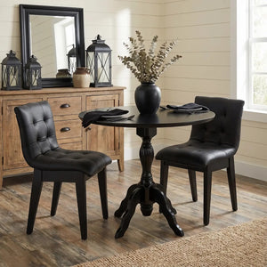 Sala de Jantar Compacta America/10 Pontos 2 Lugares Facto Preto + Cores