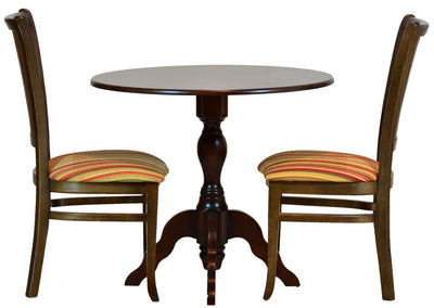 Sala de Jantar Plaza Compacta - 2 Lugares Capuccino + Cores