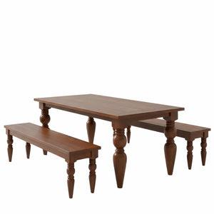 Sala de Jantar Esmeralda 180 - Verniz Imbuia + Cores