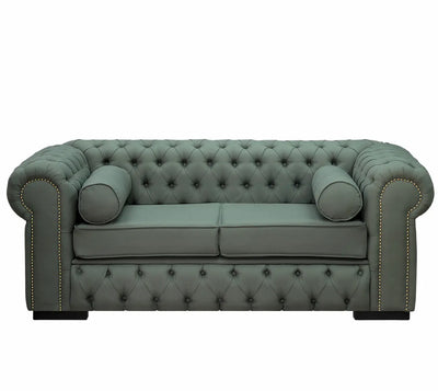 Sofá Chesterfield 180cm Linho Verde + Cores